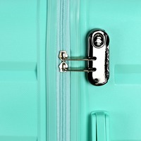 Ensemble de 3 valises de voyage unisexes en polypropylène plastique de haute qualité, motif bonbons, avec fermeture éclair étanche