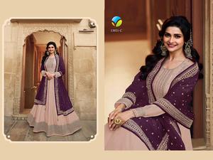 Vestido de diseñador tradicional de la India, ropa de fiesta, vestido de boda - Product Image 4