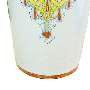Jarrón de cerámica italiano para decoración del hogar, flor moderna pintada a mano en Italia - Product Image 3
