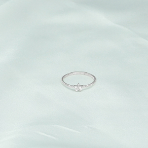 Bague pour femmes, anneau en argent Sterling 925 motifs floraux - Product Image 6