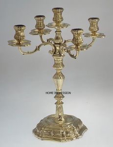 Grande taille or fête événements mariage candélabres et bougeoir brillant poli meilleur pour l'église et autres fournitures de foudre - Product Image 6