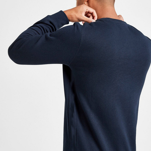 OEM <b>jumper</b> sweater Fabrics Fleece Sweatshirts Solid Color Winter Men Sweatshirts - Product Image 4
