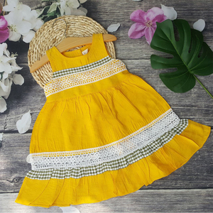 Vestido de verano para niña pequeña, a la moda ropa de fiesta, venta al por mayor - Product Image 2