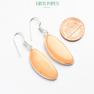 Chaud à la mode Montana Agate couleur Boho boucles d'oreilles pour les femmes à la main goutte crochet plaqué or en gros bijoux de mode Amérique Style - Product Image 6