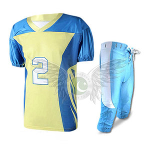 Uniforme de Football américain de couleur unie, uniforme léger pour jeunes américaines, couleur unie - Product Image 5