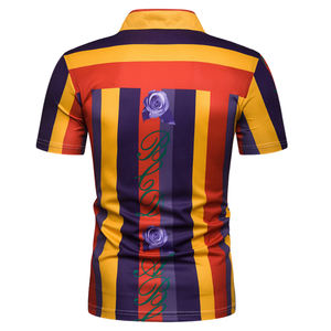 ระบายอากาศน้ำหนักเบาวัสดุระเหิดผู้ชายเสื้อโปโล - Product Image 4