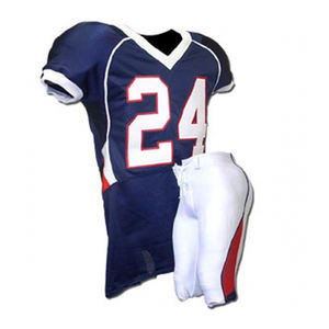 Vêtements de sport sublimés personnalisés de meilleure qualité Uniforme de football américain de haute qualité Grande taille Respirant à séchage rapide - Product Image 2