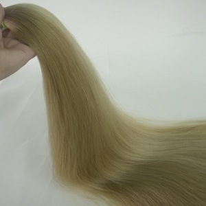 Luxe Top Qualité Directe Usine En Gros Vierge Russe Remy Cheveux Double Dessiné En Vrac Extension de Cheveux - Product Image 4