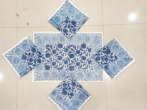 ชุดผ้าคลุมโต๊ะผ้าฝ้ายพิมพ์ลายดอกไม้แบบเรียบง่ายสวยงาม200TC ผ้าคลุมเตียงแบบใช้แล้วทิ้งใช้ในโรงแรม - Product Image 6