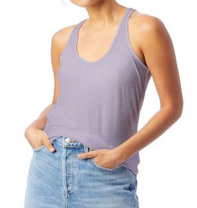 Custom 100% Cotton Breathable Quick Dry Knitted Fabric Vests <b>Woman</b> Fitness Gym Tank Top <b>Singlets</b> - Product Image 5