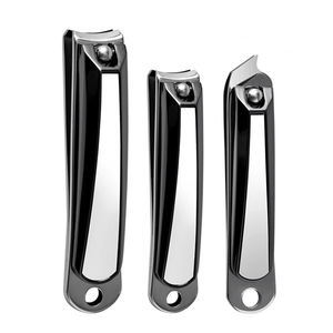 Cortaúñas doradas portátiles, cortador Personal de acero inoxidable con logotipo personalizado y funda de Metal, nuevo diseño - Product Image 2