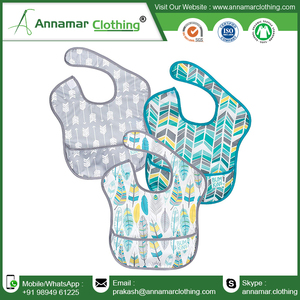 Bavoirs imperméables pour bébé en coton doux à 100% - Product Image 6