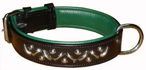 Harnais pour chien de créateur à la mode de luxe en cuir véritable avec décoration de rivet Innovatine rembourrée douce personnalisée pour les animaux de compagnie - Product Image 3