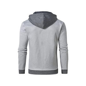 Sudadera con capucha de algodón para hombre y mujer, con cremallera completa, a la moda, de talla grande - Product Image 2