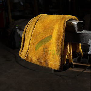 Fonction imperméable résistante adaptée aux besoins du client de douille de soudure de cuir de peau de vache - Product Image 4