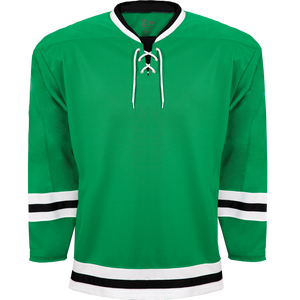 Venta al por mayor personalizado juventud hockey sobre hielo Jersey poliéster sublimación en blanco - Product Image 4