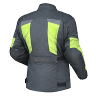 Vêtements pour hommes avec logo personnalisé, veste de moto en Cordura textile imperméable avec fermeture éclair intégrale Under Armours