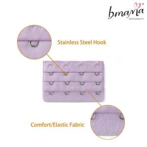 Extensions de soutien-gorge ajustables pour femmes, 3 crochets, 3 rangées, accessoires, sangles, 5 pièces par paquet, vente en vrac, à bas prix, offre spéciale - Product Image 5