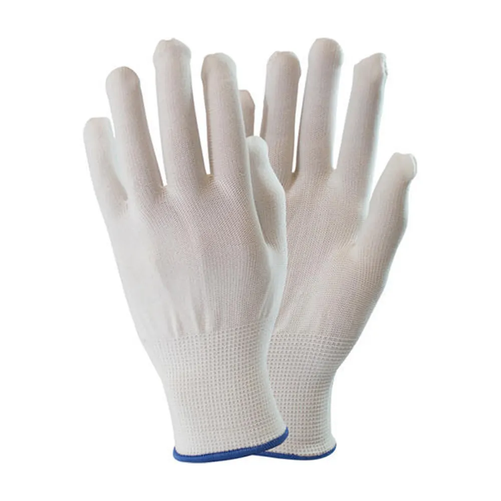 Vendita calda di nylon lavorato a maglia 10G durevole guanti di lavoro