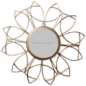 Espejos decorativos de pared Marco de hojas Espejo de pared para decoración de pared Este artículo se usa todos los días como sala de estar Dormitorio Habitación de invitados - Product Image 5