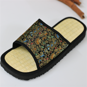 Pantuflas de Hierba Marina Natural, Zapatos Tejidos a Mano, Sandalias, Calzado para el Hogar - Product Image 3