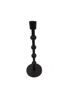 Soporte de vela decorativo para el hogar de aluminio de gran venta, acabado negro mate muerto, soporte cónico para vela hecho a mano a granel - Product Image 6