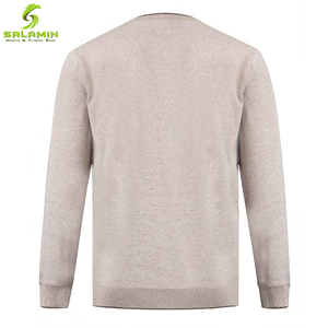 <span class=keywords><strong>Felpa</strong></span> da uomo lavorata a girocollo <span class=keywords><strong>con</strong></span> orlo a coste elasticizzato <span class=keywords><strong>in</strong></span> <span class=keywords><strong>vita</strong></span> e <span class=keywords><strong>con</strong></span> polsini a maniche - Product Image 2