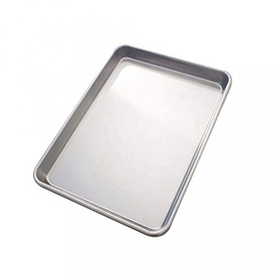 ถาดรองเสิร์ฟทรงสี่เหลี่ยมทำจากสเตนเลสแบบ100% ทันสมัยสำหรับใช้ในครัว - Product Image 2