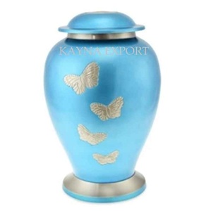 Urna Funeraria de Metal Estilo Europeo con Diseño de Paloma, Capacidad de 200 Pulgadas Cúbicas, Diseño Personalizable, Urna de Latón Ecológica - Product Image 2