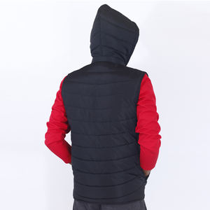 Chaleco acolchado urbano con cremallera, chaqueta básica acolchada sin mangas - Product Image 5