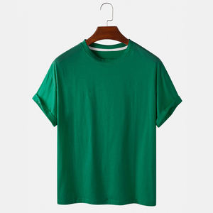 Mens Cartoon Dog Embroidered Casual Loose Light Round Neck T-Shirts - Product Image 1