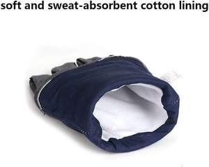 Offre Spéciale Four Résistance Thermique Cuir Soudage Gants À Manches Longues Isolé Doublure Sécurité Travail Cuisine Gants de Cuisson - Product Image 5