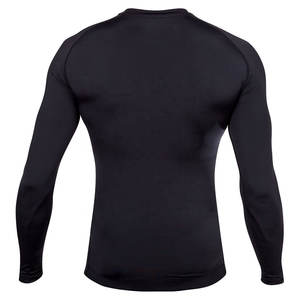 Meilleure qualité hommes à manches longues MMA Rash Guard dernier modèle vente chaude Services OEM simples - Product Image 6