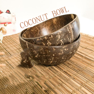 Cuenco de cáscara de coco hecho a mano, cuencos de coco Natural para restaurante (+ 84, 901396659, 32 y 99 DATOS dorados), precio bajo de Vietnam - Product Image 3