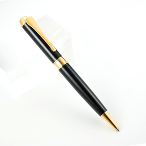JR4157G Premium Black Lacquer Twist Ball <b>Pen</b>, Classic Gold Accent Corporate Gifting <b>Pen</b> - Product Image 3