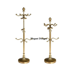 <b>Gold</b> Finished Unique Metal Jewelry Stand Rose Handmade Fancy Stand High Quality Affordable Wholesale Best Jewelry Stand - Product Image 4