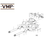VOE 11709023 - Pompe hydraulique pour chargeuse sur pneus L180E, L220D, L180F, L150E, L150F - Pièce de rechange neuve d'origine pour engins de chantier