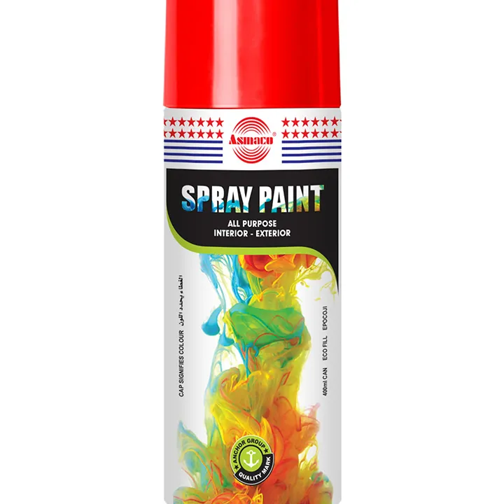 Asmaco-pintura en aerosol UAE, pinturas en aerosol acrílicas Premium