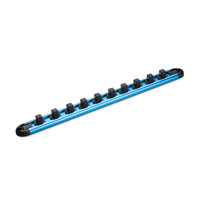 Support de douille en aluminium Tridante Industrial OEM/ODM 3/8" DR 300mm, modèle RA30005, pour l'organisation d'outils, logo personnalisé, garantie 1 an