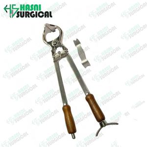 5 Piezas de Pinzas de Castración Burdizzo Veterinarias de 12 Pulgadas, Aprobadas por CE e ISO, de Acero Inoxidable de Alta Calidad, con Logotipo Personalizado y Embalaje - Product Image 4