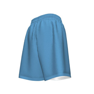 Shorts de baloncesto vintage personalizados OEM para niñas, con estampado de bandana en malla y sublimación. - Product Image 4