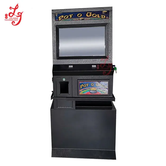 Machine de jeux vidéo POT O Gold POG de 22 pouces, avec fente en métal, à vendre, usine