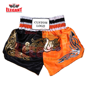 Top king moda boxeo personalizado MMA muay thai corto - Product Image 3