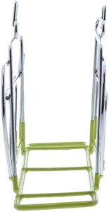 Porte-serviettes en métal doré unique avec un design simple et élégant parfait pour les accessoires de table de restaurant, d'hôtel et de mariage - Product Image 4