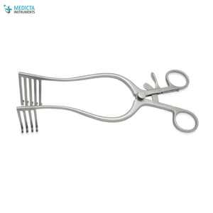 นอร์ฟอล์กและนอริชรักษาตนเอง Retractor 20ซม.-4X5ทื่อ Prongs - Neuro และกระดูกสันหลังเครื่องมือ - Product Image 5