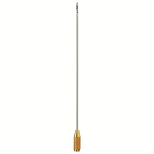 Cannules de succion pour lèvres professionnelles, un long trou central sur le côté supérieur/deux trous de latéraux en dessous de 4mm, longueur 30cm, raccord fileté doré - Product Image 1