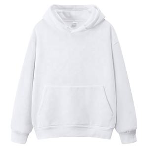 Sweat à capuche pour homme en polyester et coton molletonné, broderie personnalisée sur le devant, vente en gros, saison d'automne, écologique, respirant - Product Image 6