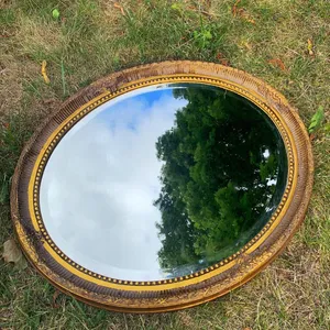 Настенное зеркало ручной работы с восточной гравировкой