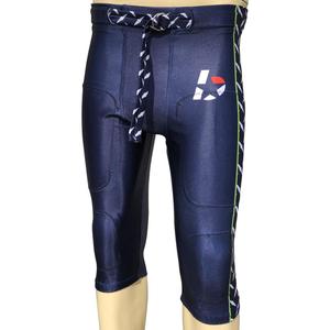 Uniforme de football américain de couleur unie de haute qualité 100% Polyester à manches courtes imprimé Design grande taille équipe - Product Image 5