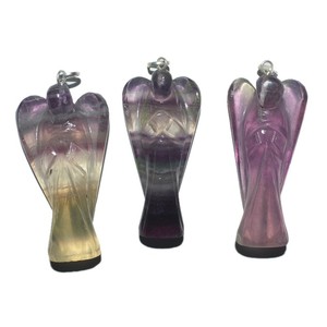 Purchase Multi Fluorite <b>Angel</b> Pendant | Multi Fluorite <b>Angel</b> Pendant for Sale | Multi Fluorite <b>Angel</b> Pendant - Product Image 1
